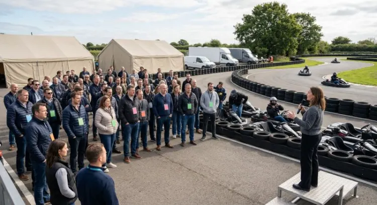 Activité automobile séminaire entreprise : team building sur circuit 2026